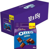 Cadbury Oreo Bites Chocolate Bag 85g (Case of 10)  Adomoo